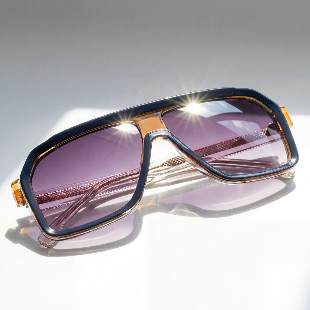 Raven Retro Sunglasses - Timeless Vintage-Inspired Shades