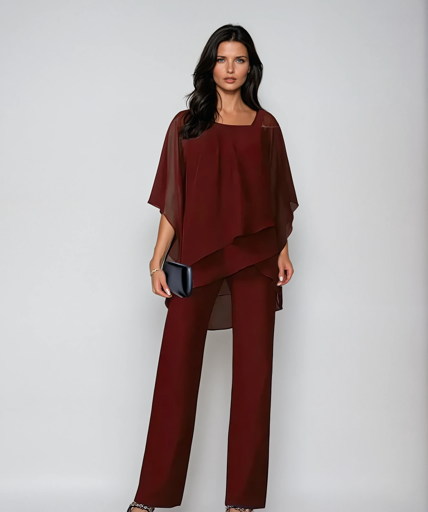 Mariella Elegant Layered Two-Piece Set