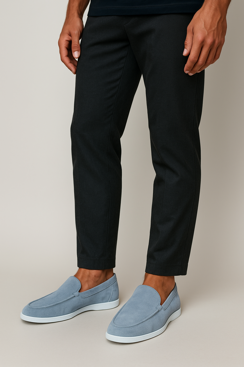 Lorenzo Luxe Suede Slip-On Loafer