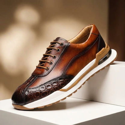 Vittorio Leather Sneakers - Timeless Style, Premium Leather Comfort