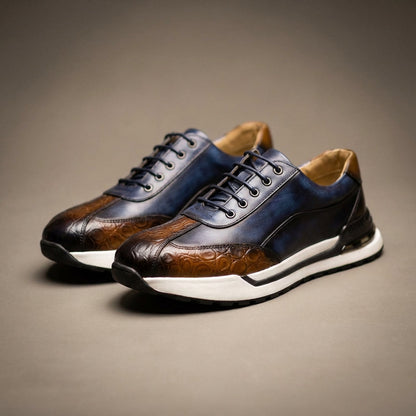 Vittorio Leather Sneakers - Timeless Style, Premium Leather Comfort