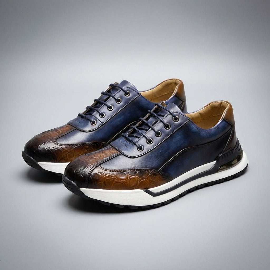 Vittorio Leather Sneakers - Timeless Style, Premium Leather Comfort