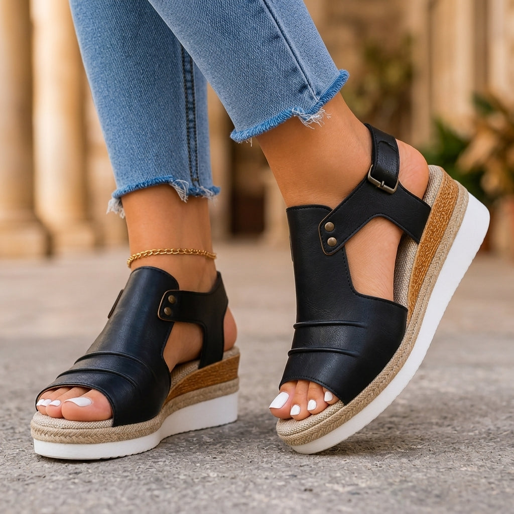 Amelia Platform Sandals - Elevate Your Style with Every Step