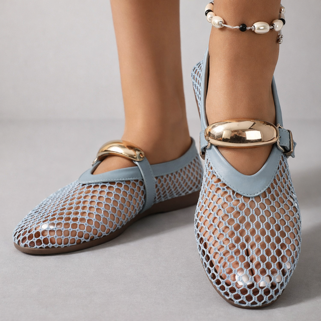 Amina Mary Jane Ballerinas - Timeless Flat Shoes for Everyday Elegance