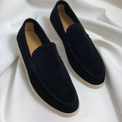 Lorenzo Luxe Suede Slip-On Loafer