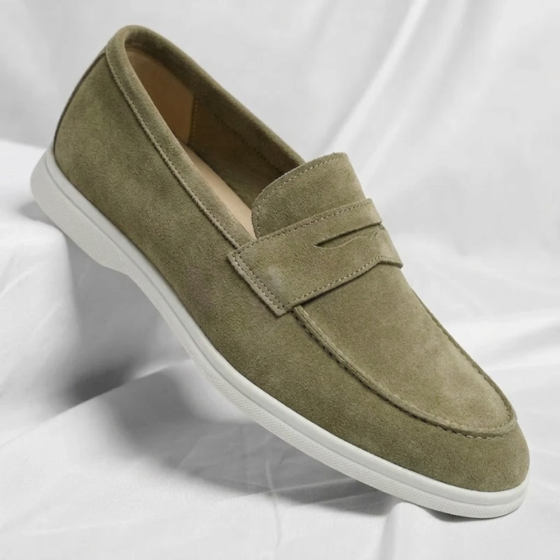 Mayfair Suede Penny Loafers - Timeless Style, Everyday Comfort