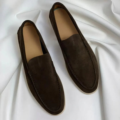 Lorenzo Luxe Suede Slip-On Loafer