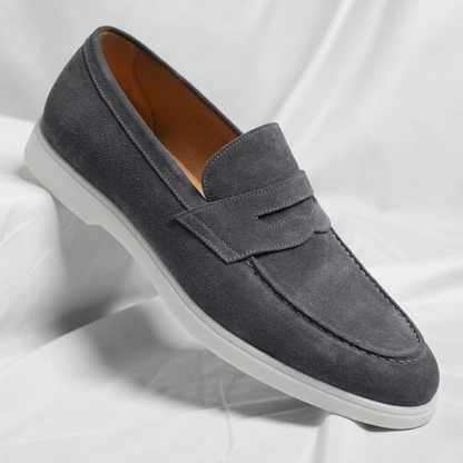 Mayfair Suede Penny Loafers - Timeless Style, Everyday Comfort
