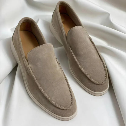 Lorenzo Luxe Suede Slip-On Loafer