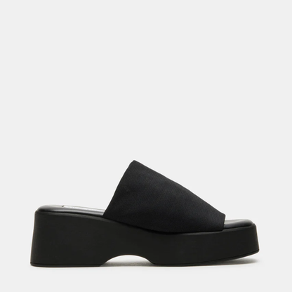 Arwinn Premium Leather Platform Slides