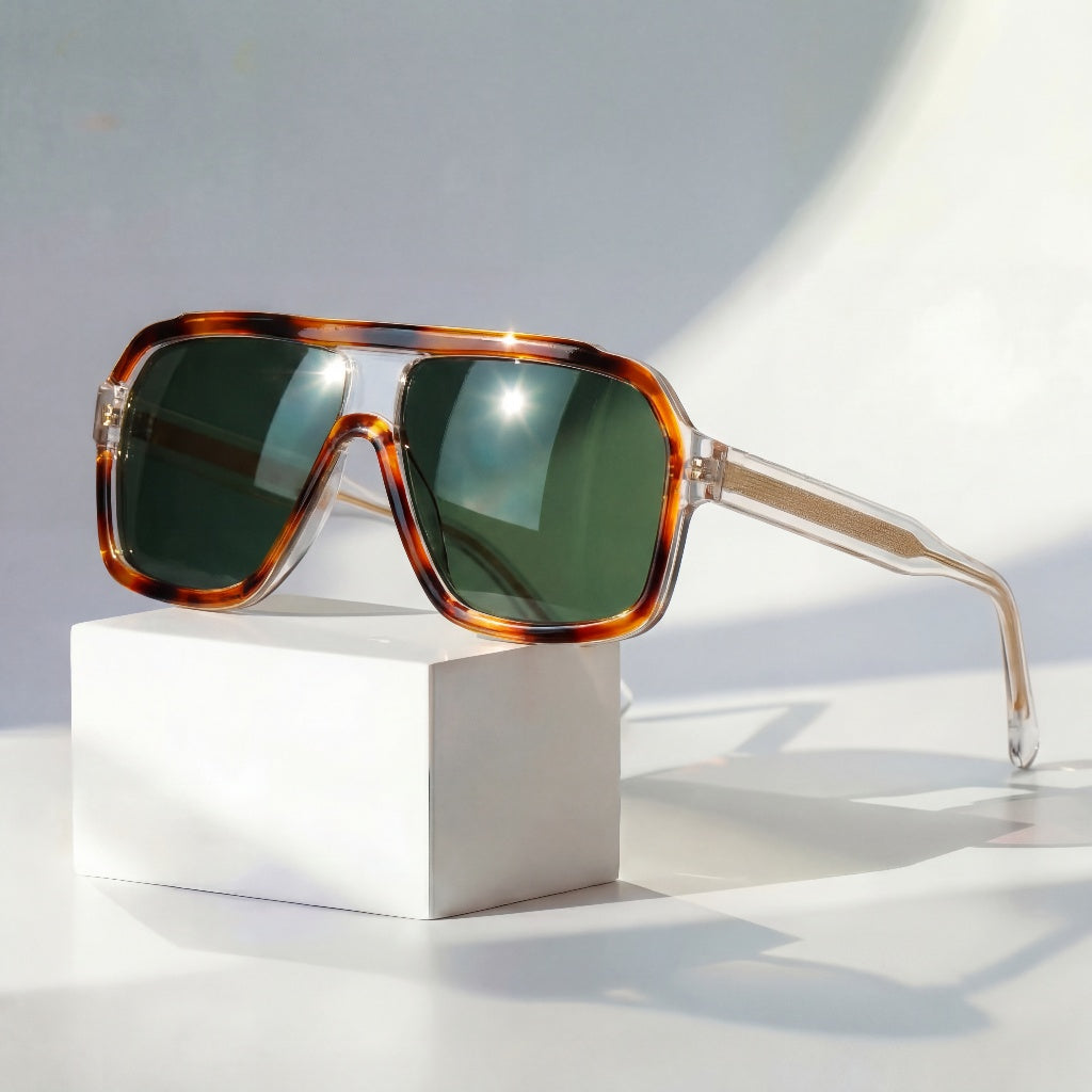 Raven Retro Sunglasses - Timeless Vintage-Inspired Shades