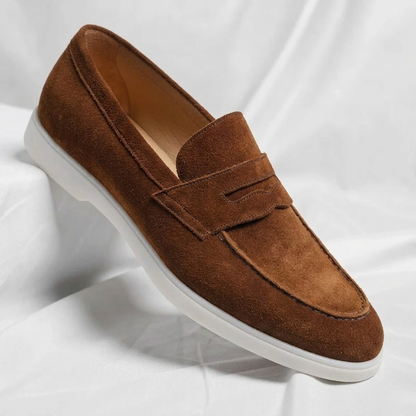 Mayfair Suede Penny Loafers - Timeless Style, Everyday Comfort