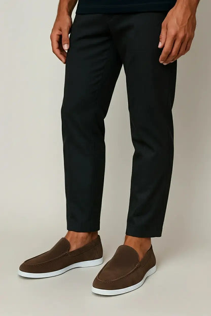 Lorenzo Luxe Suede Slip-On Loafer