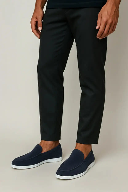 Lorenzo Luxe Suede Slip-On Loafer