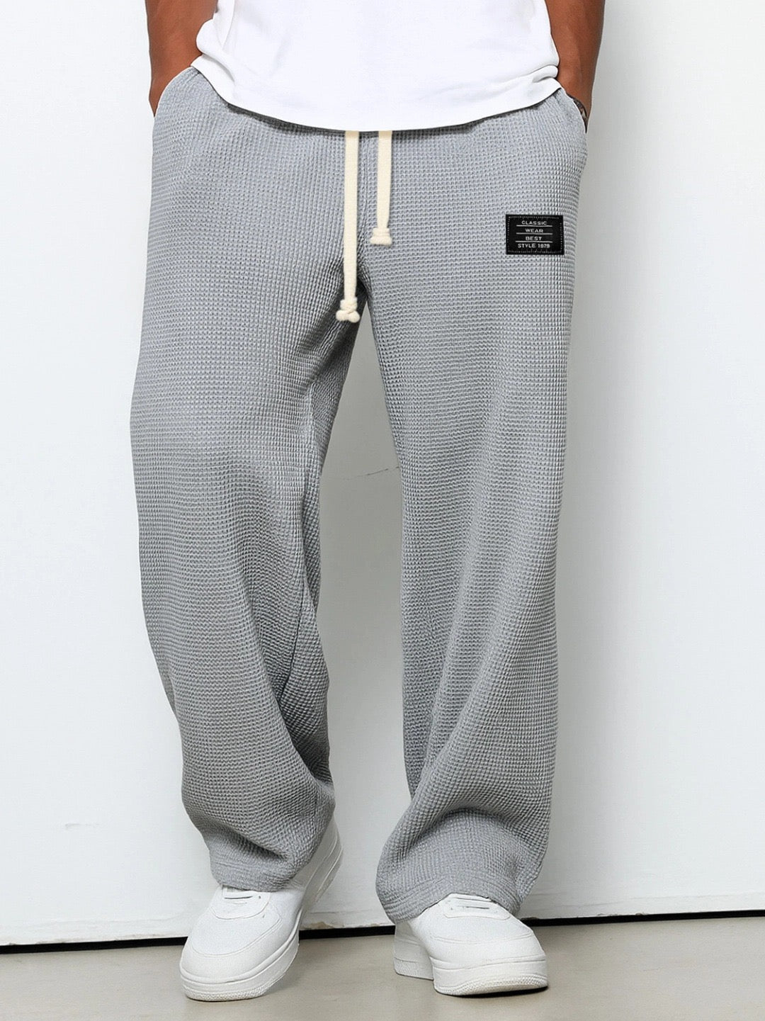 Samy Stylish wide-leg pants with an adjustable waistband