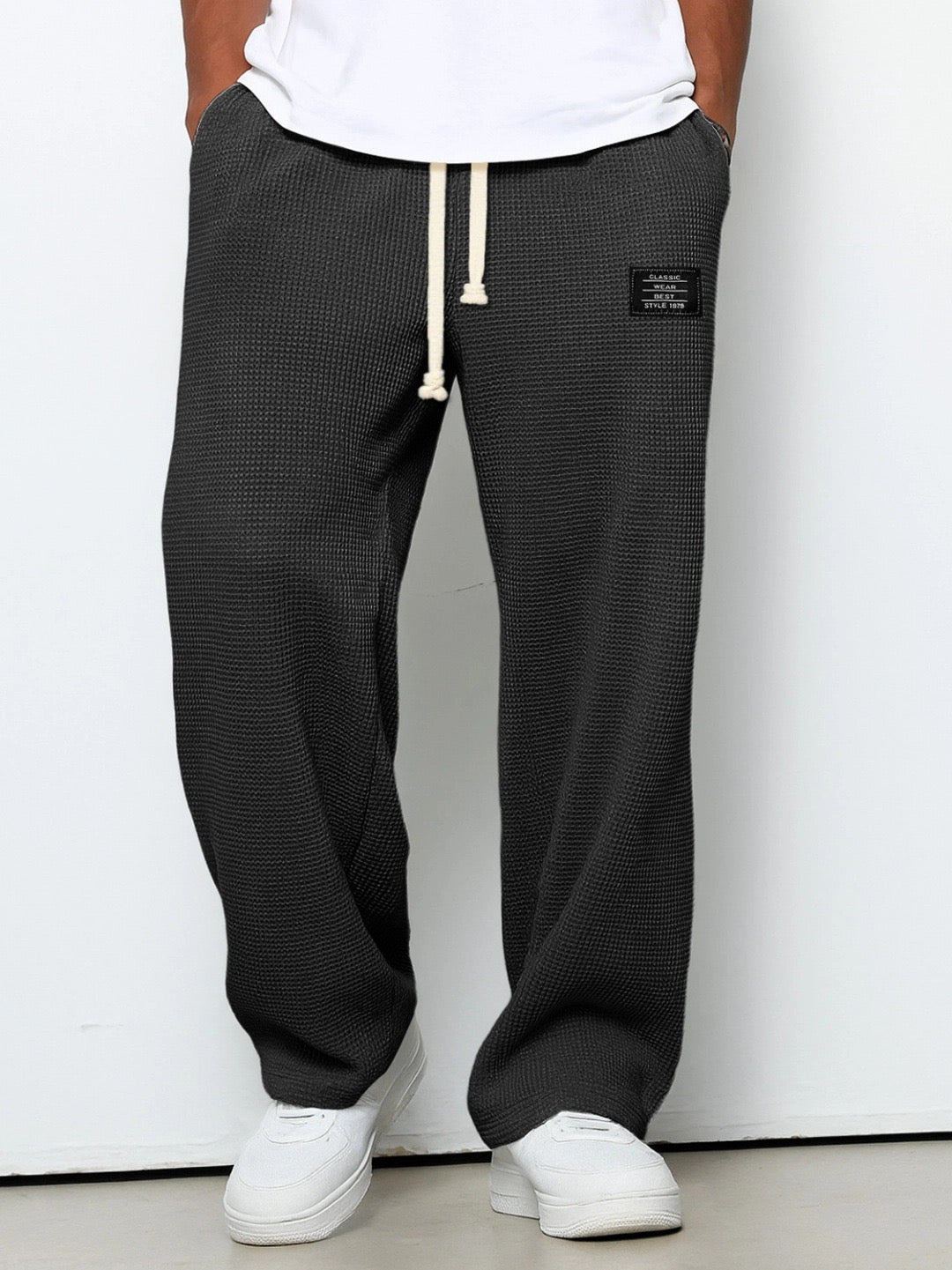 Samy Stylish wide-leg pants with an adjustable waistband
