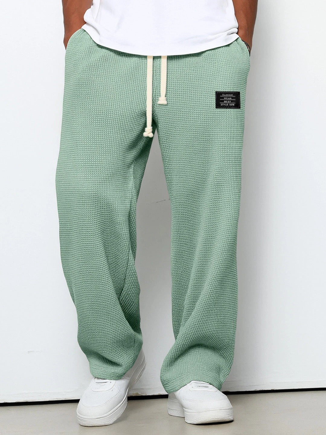 Samy Stylish wide-leg pants with an adjustable waistband