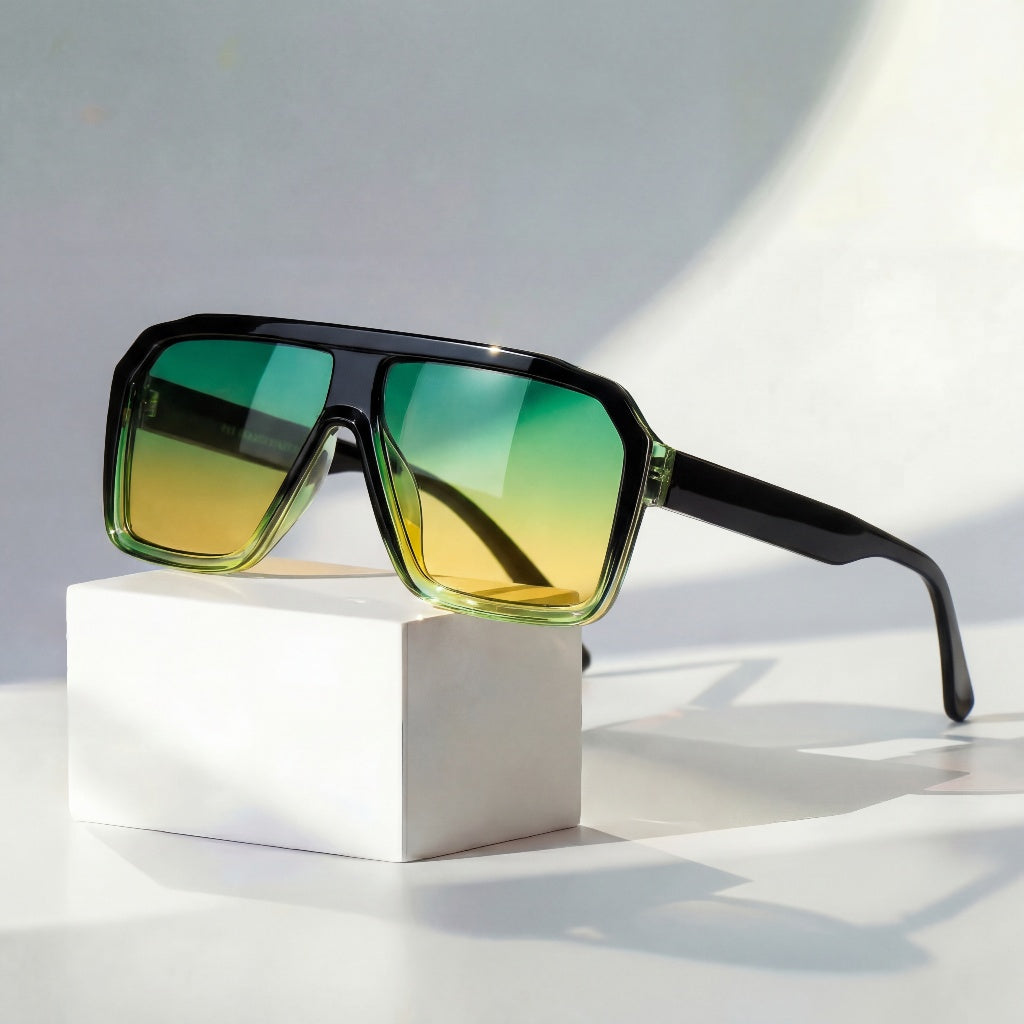 Raven Retro Sunglasses - Timeless Vintage-Inspired Shades