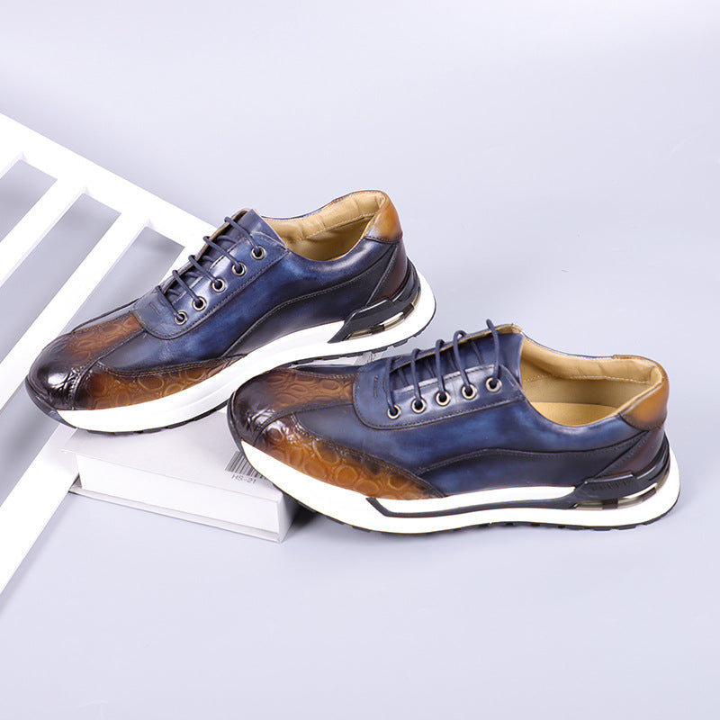 Vittorio Leather Sneakers - Timeless Style, Premium Leather Comfort