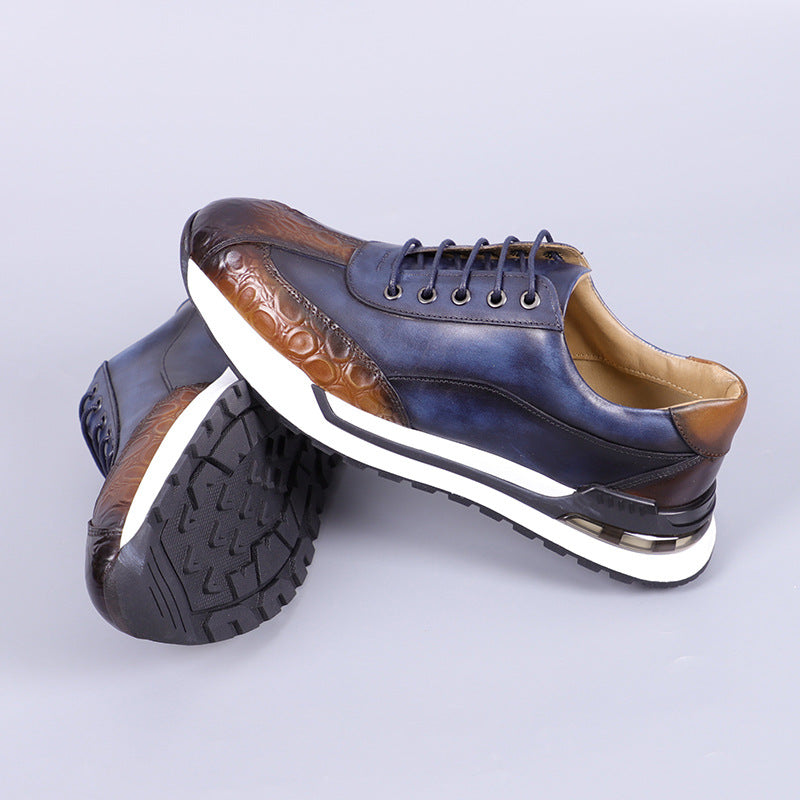 Vittorio Leather Sneakers - Timeless Style, Premium Leather Comfort