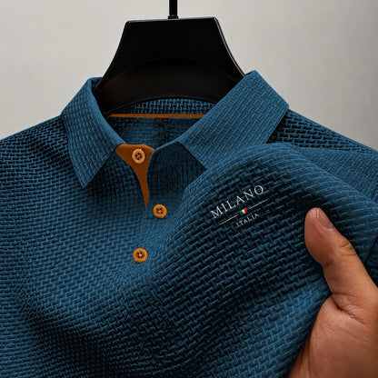 Stephano Textured Polo Milano