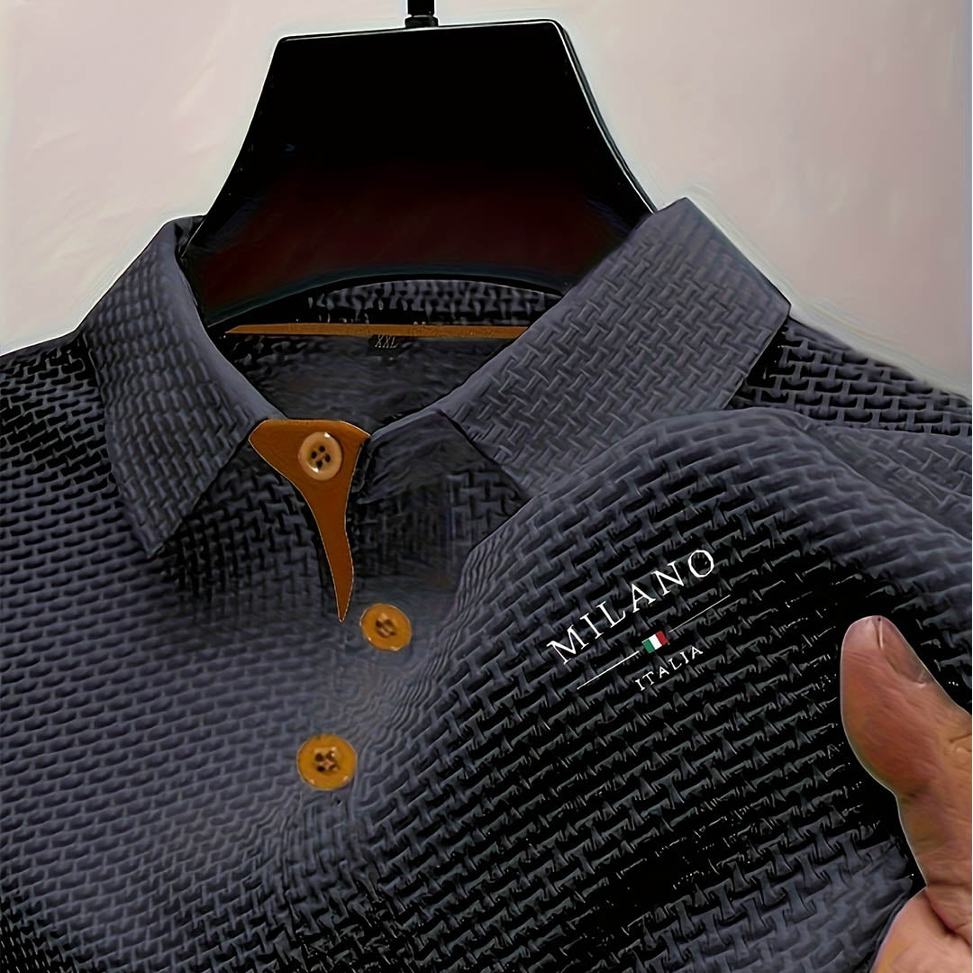Stephano Textured Polo Milano