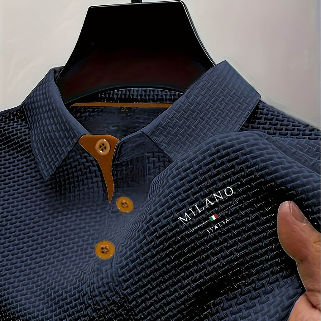 Stephano Textured Polo Milano