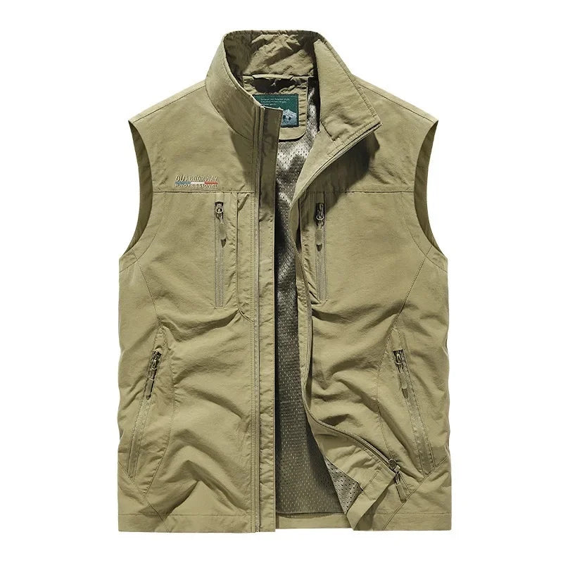 Miles Multi-Pocket Utility Vest with Ample Storage and Rugged Versatility