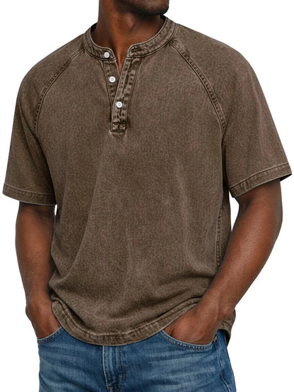 Pedro | Vintage Men's Shirt with Buttons – Timeless Retro Shirt for Any Occasion
