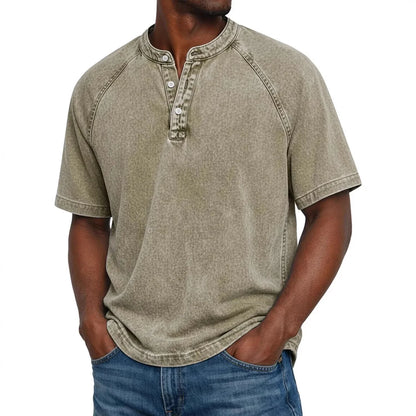 Pedro | Vintage Men's Shirt with Buttons – Timeless Retro Shirt for Any Occasion