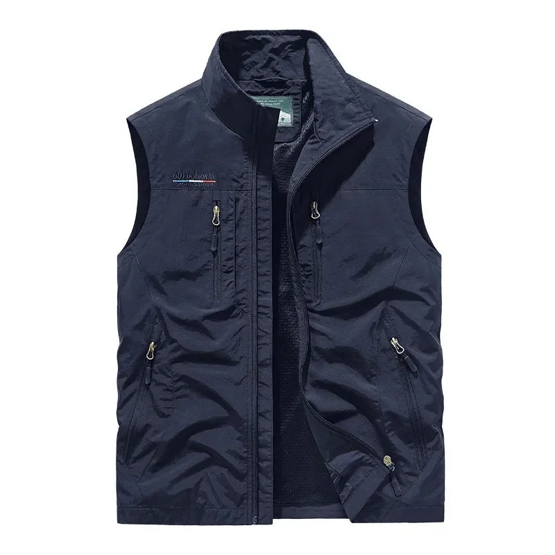 Miles Multi-Pocket Utility Vest with Ample Storage and Rugged Versatility