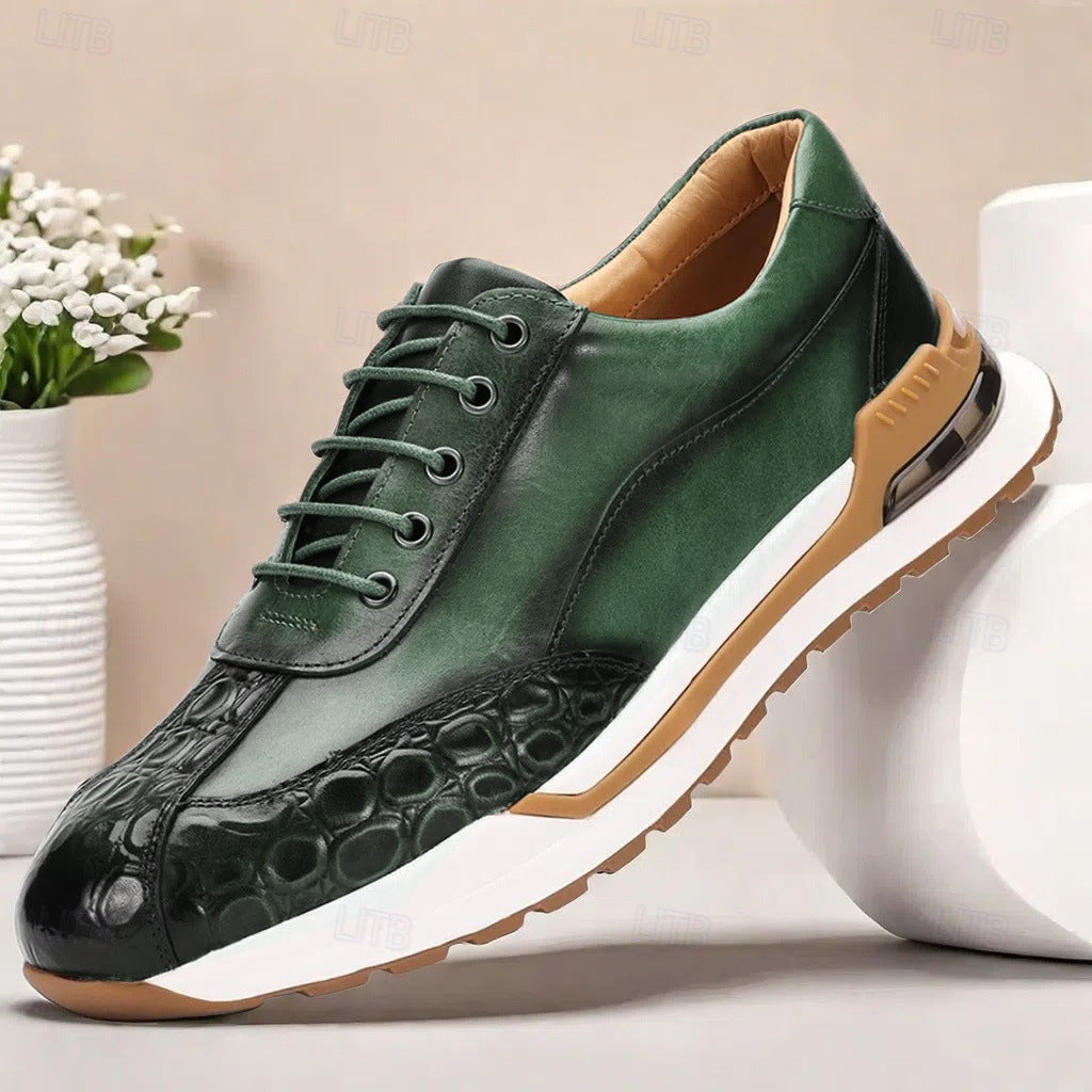 Vittorio Leather Sneakers - Timeless Style, Premium Leather Comfort