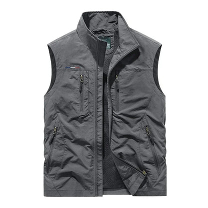 Miles Multi-Pocket Utility Vest with Ample Storage and Rugged Versatility