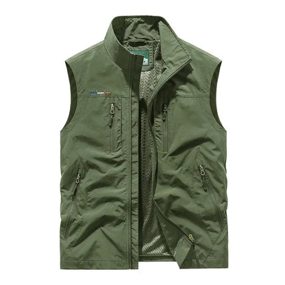 Miles Multi-Pocket Utility Vest with Ample Storage and Rugged Versatility