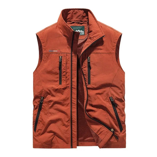 Miles Multi-Pocket Utility Vest with Ample Storage and Rugged Versatility