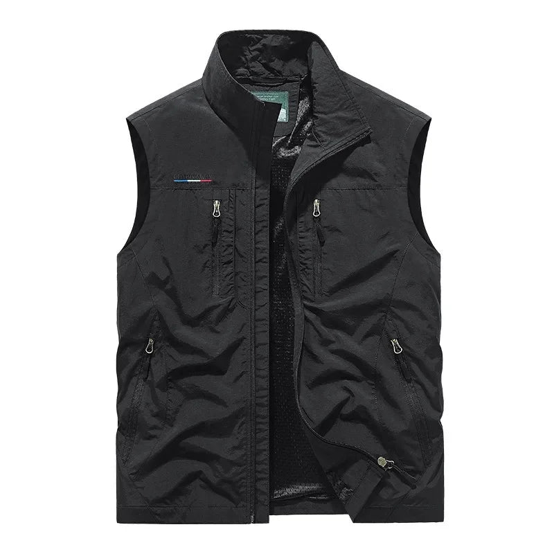 Miles Multi-Pocket Utility Vest with Ample Storage and Rugged Versatility