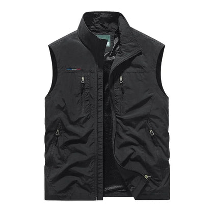 Miles Multi-Pocket Utility Vest with Ample Storage and Rugged Versatility