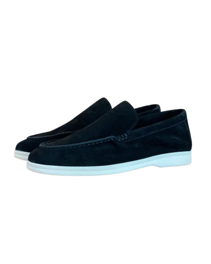 Lorenzo Luxe Suede Slip-On Loafer