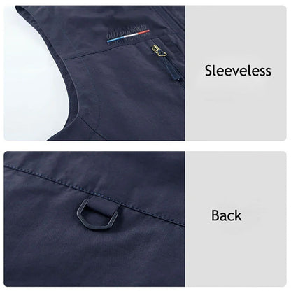Miles Multi-Pocket Utility Vest with Ample Storage and Rugged Versatility