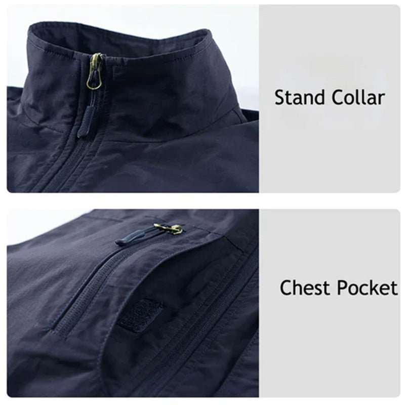 Miles Multi-Pocket Utility Vest with Ample Storage and Rugged Versatility