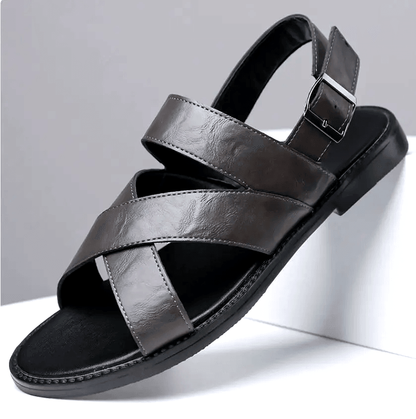 Edward Leather Sandals - Premium Leather, All-Day Comfort