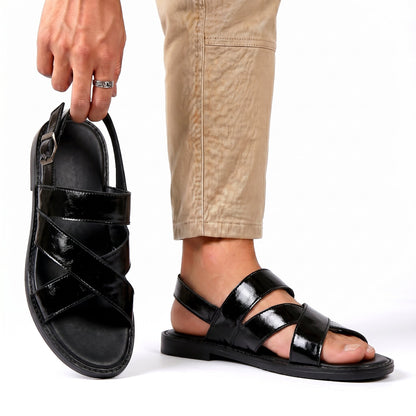 Edward Leather Sandals - Premium Leather, All-Day Comfort