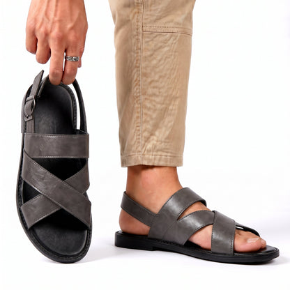 Edward Leather Sandals - Premium Leather, All-Day Comfort
