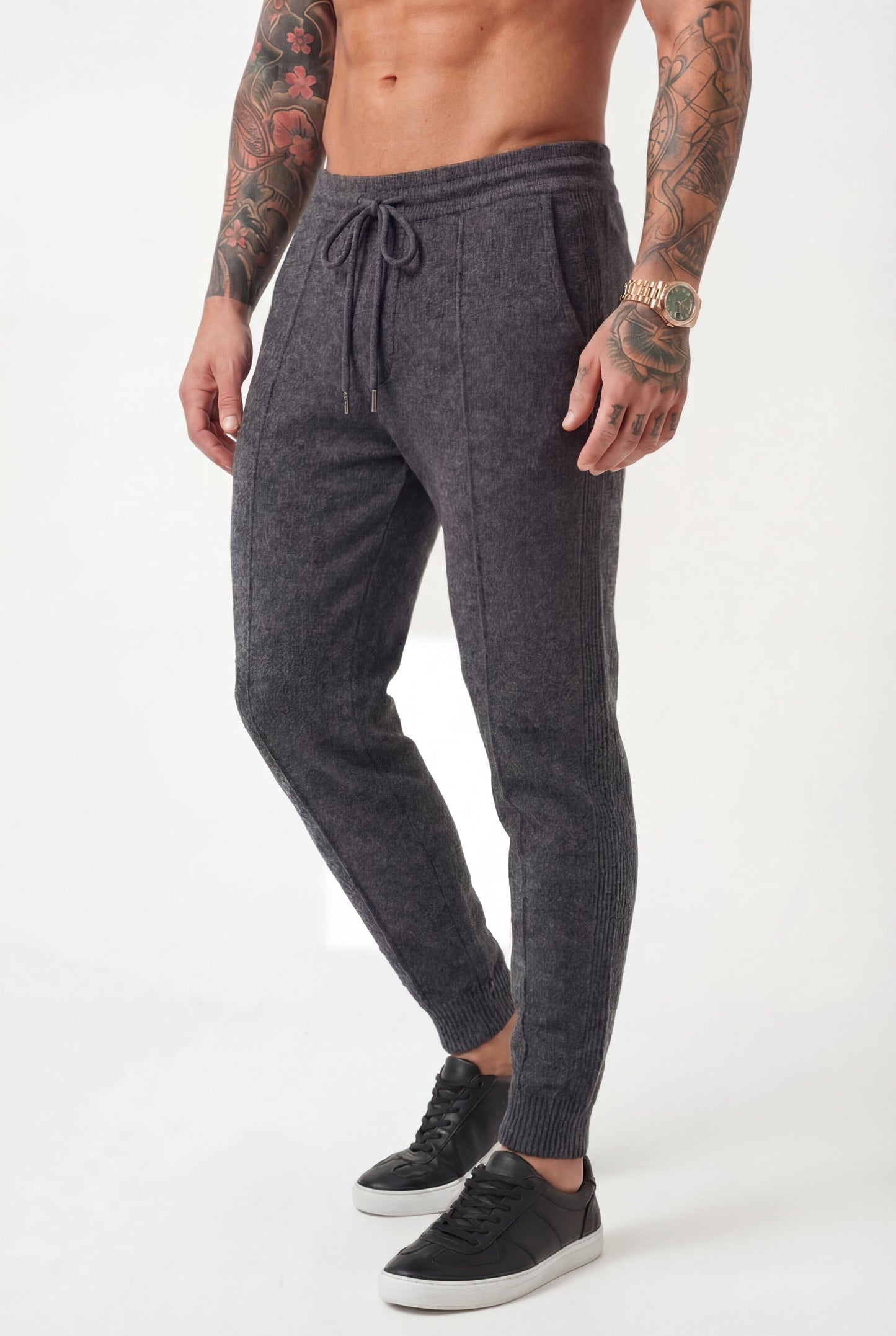 Cloud Merino Pants in Dark Grey – Ultra-Soft Comfort
