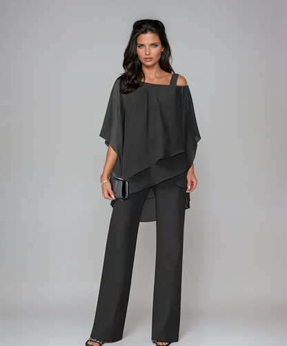 Mariella Elegant Layered Two-Piece Set