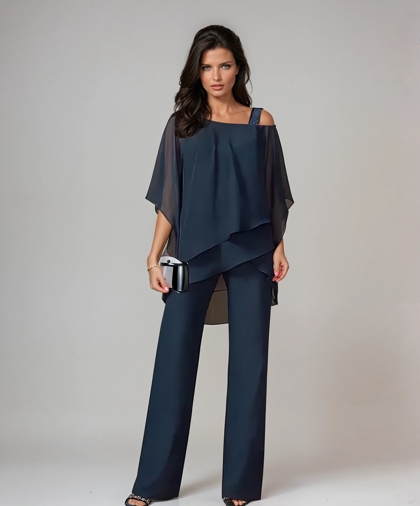 Mariella Elegant Layered Two-Piece Set