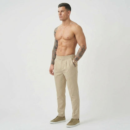 Cream Lockhart Trousers