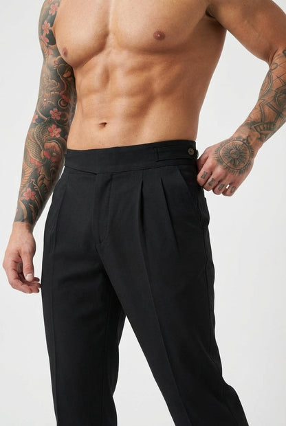 Lockhart Trousers - Jet Black