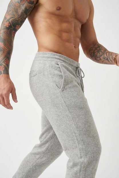 Cloud Merino Pants – Ultra-Soft Light Grey