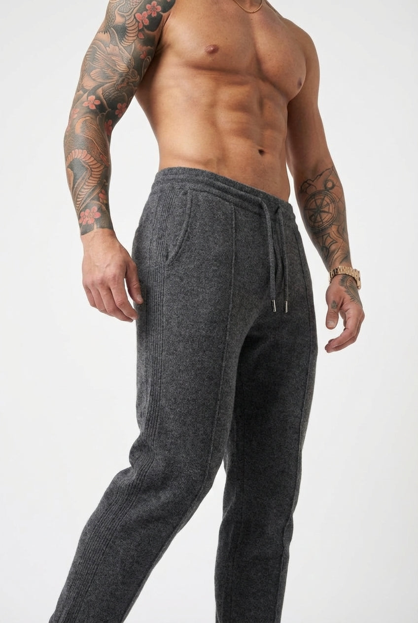 Cloud Merino Pants in Dark Grey – Ultra-Soft Comfort